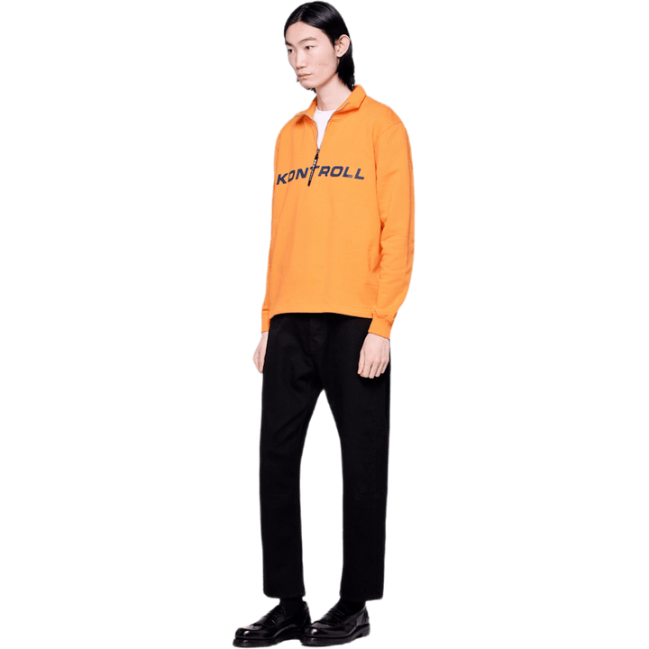 Langarmshirt Orange