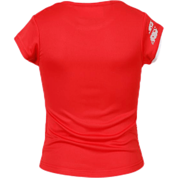Cap Sleeve Top Performance Rot
