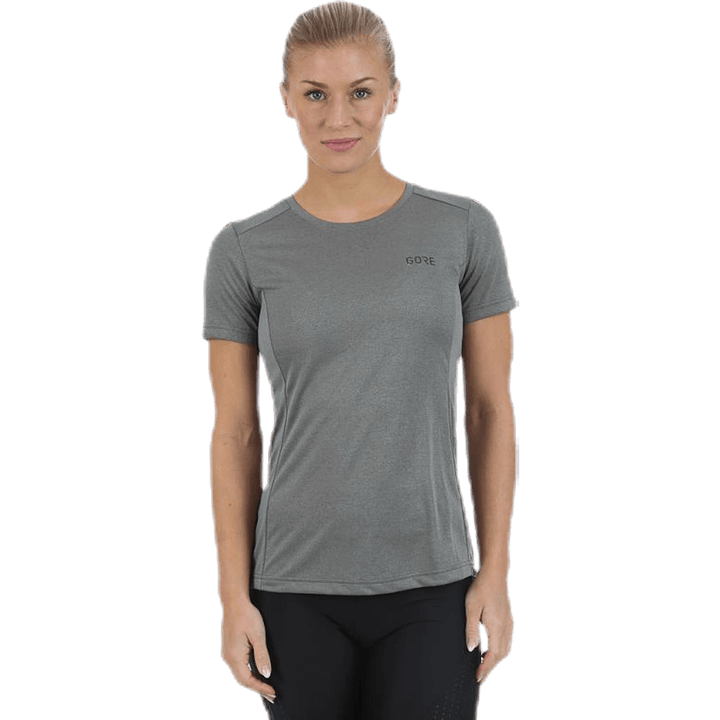 R3 Melange Shirt Grün/Grau