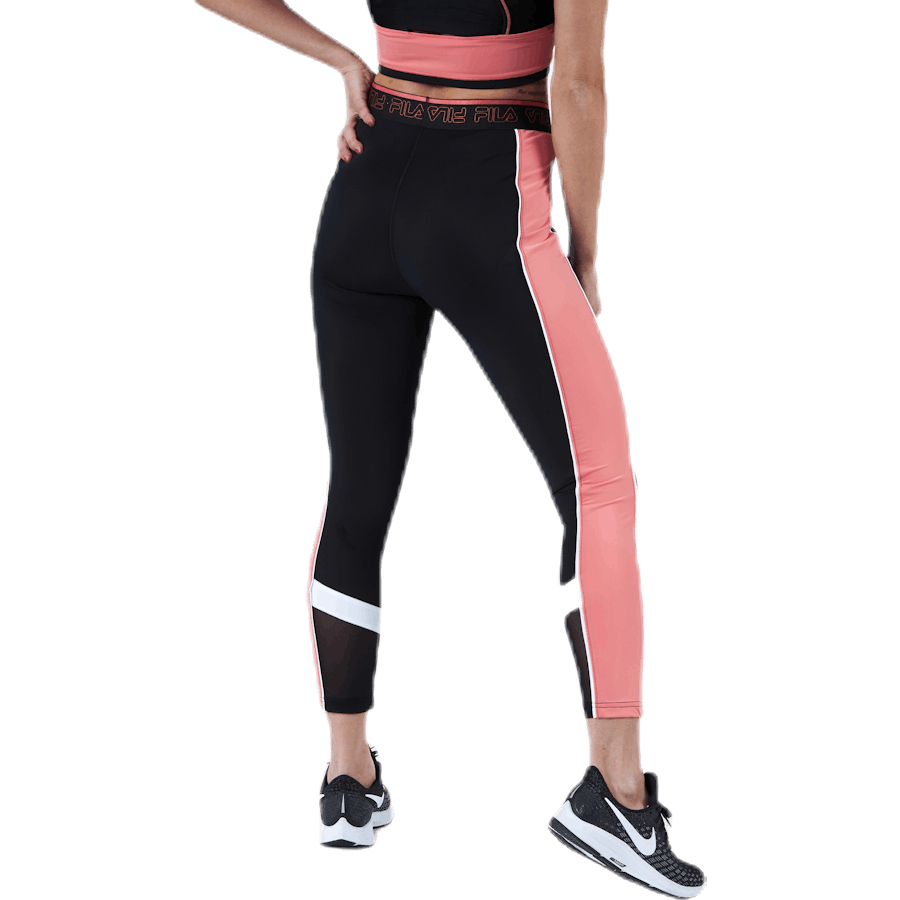 Collant Anwen 7/8 Blanc/Noir