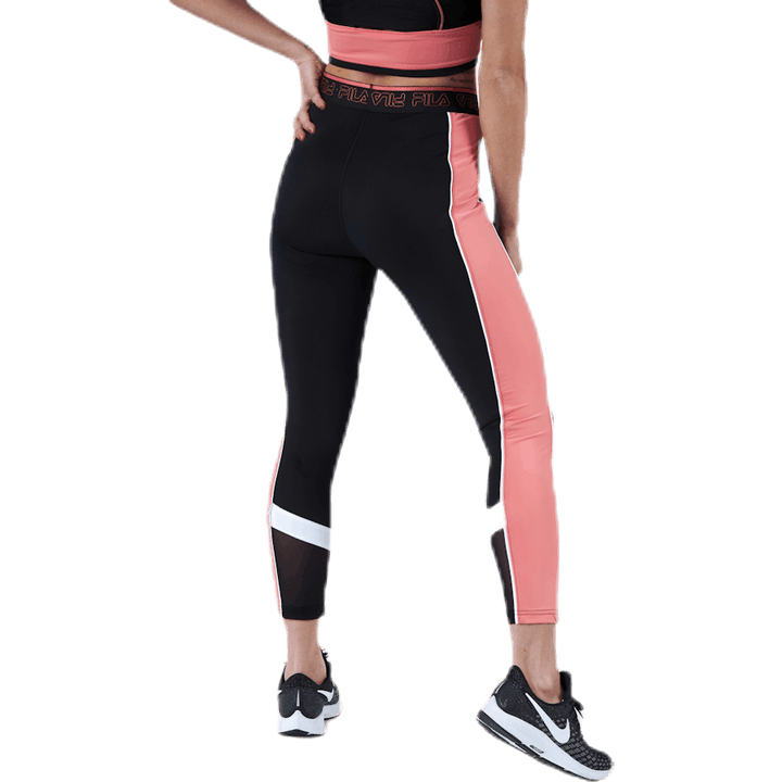 Collant Anwen 7/8 Blanc/Noir