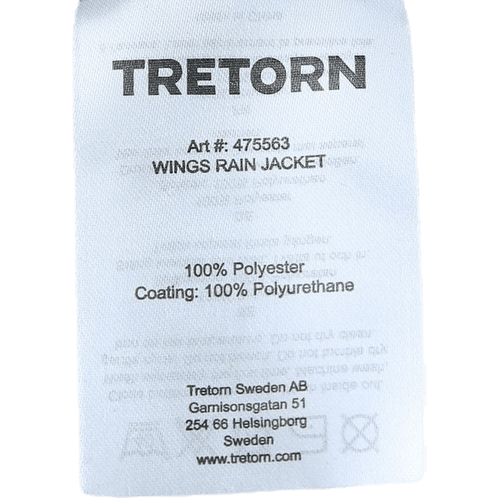 Veste de pluie Wings bleu marine