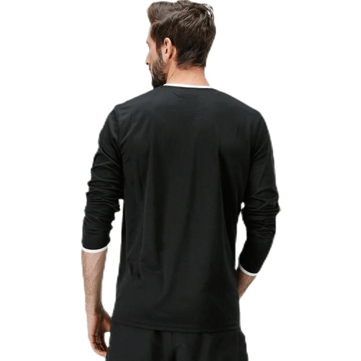 T-shirt de tir Move L/S Blanc/Noir