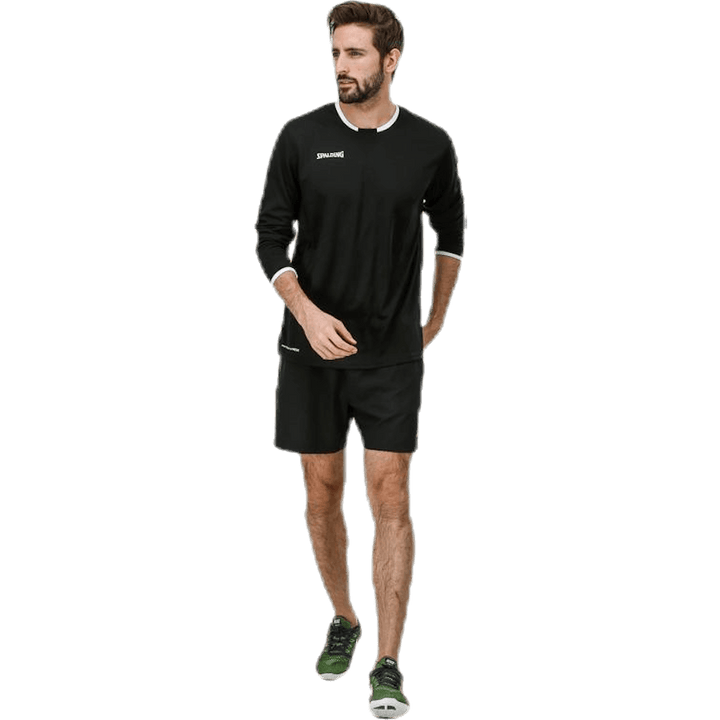 T-shirt de tir Move L/S Blanc/Noir