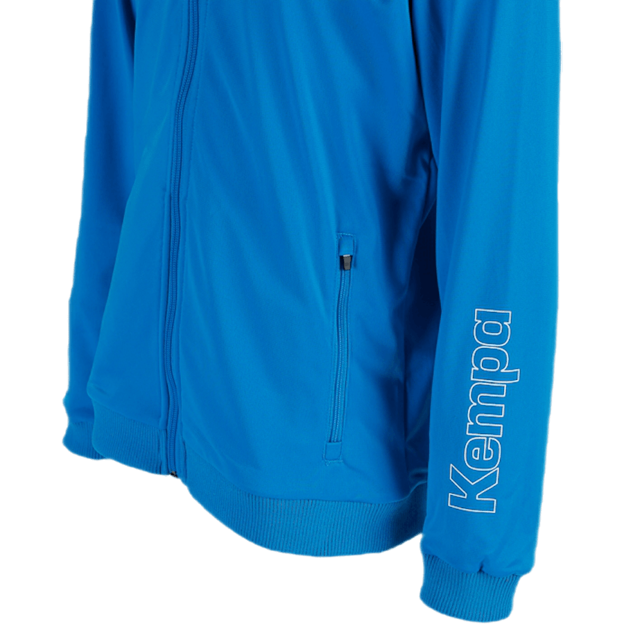 Core 2.0 Poly Jacke Jr Blau/Grau