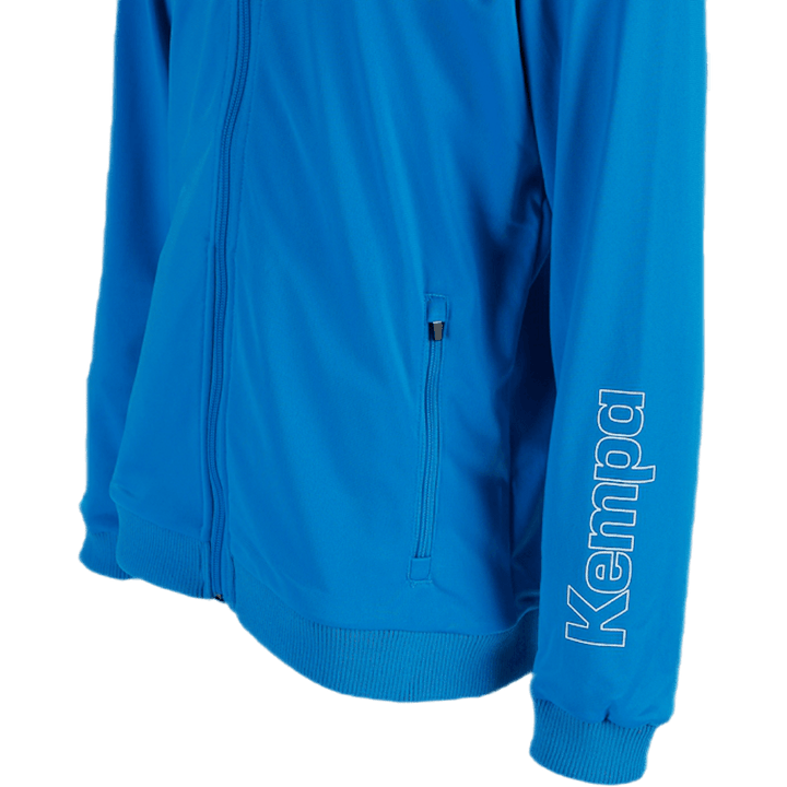 Core 2.0 Poly Jacke Jr Blau/Grau