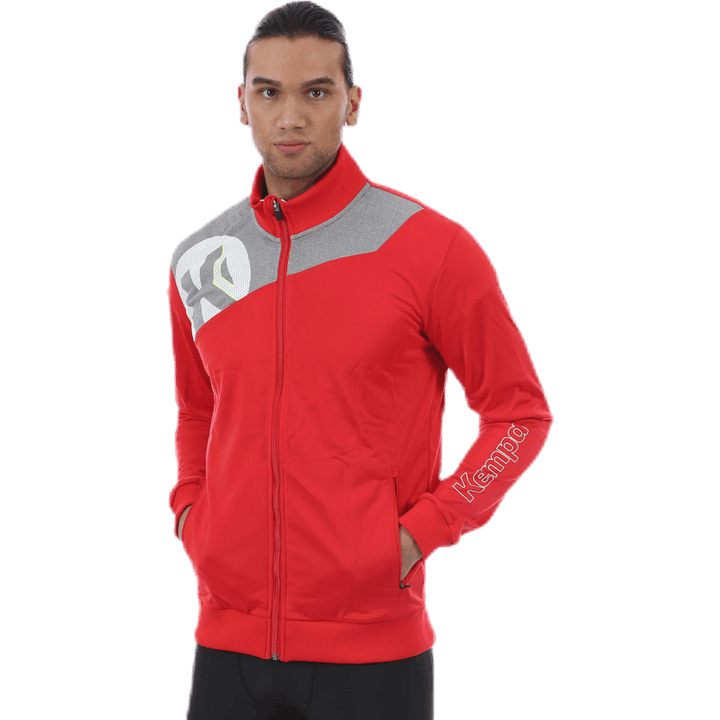 Veste Poly Core 2.0 Gris/Rouge
