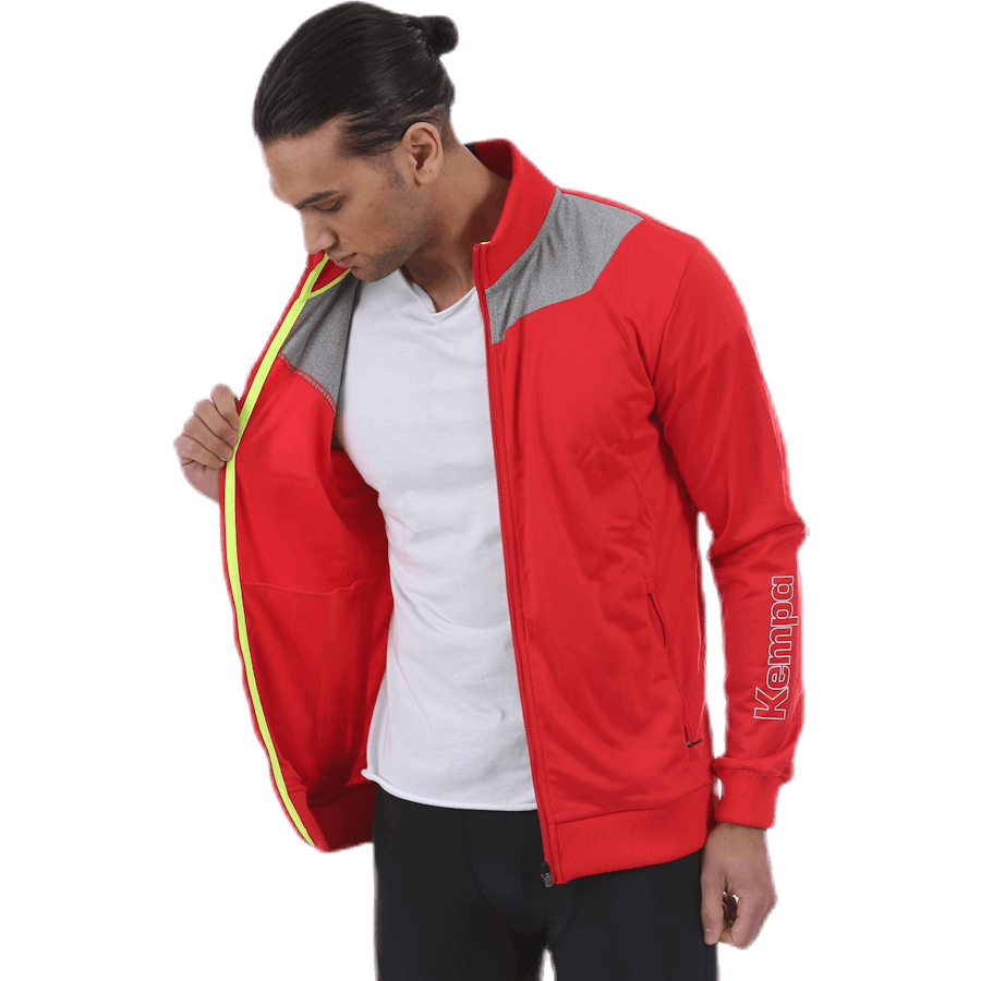 Veste Poly Core 2.0 Gris/Rouge