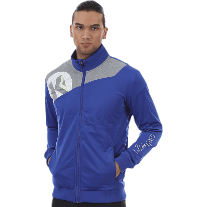 Core 2.0 Poly Jacke Blau/Grau