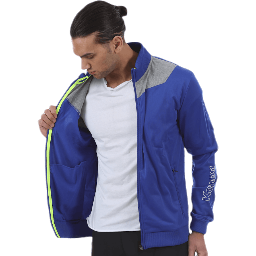 Core 2.0 Poly Jacke Blau/Grau