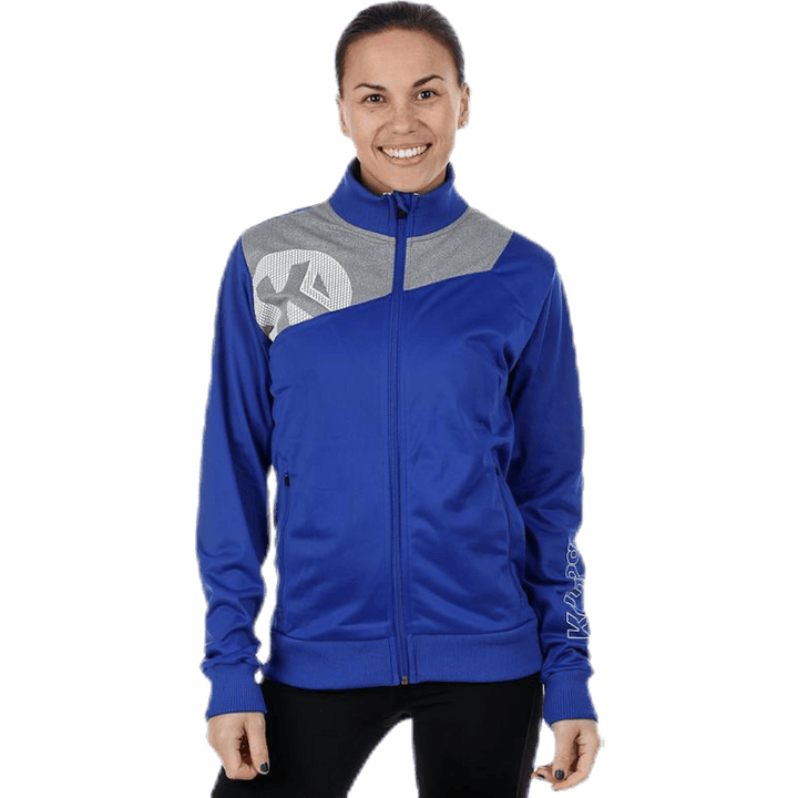 Core 2.0 Poly Jacke W Blau/Grau