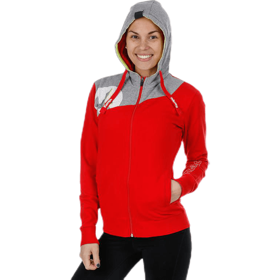 Striukė su gobtuvu Core 2.0 Hood Jacket W Grey/Red