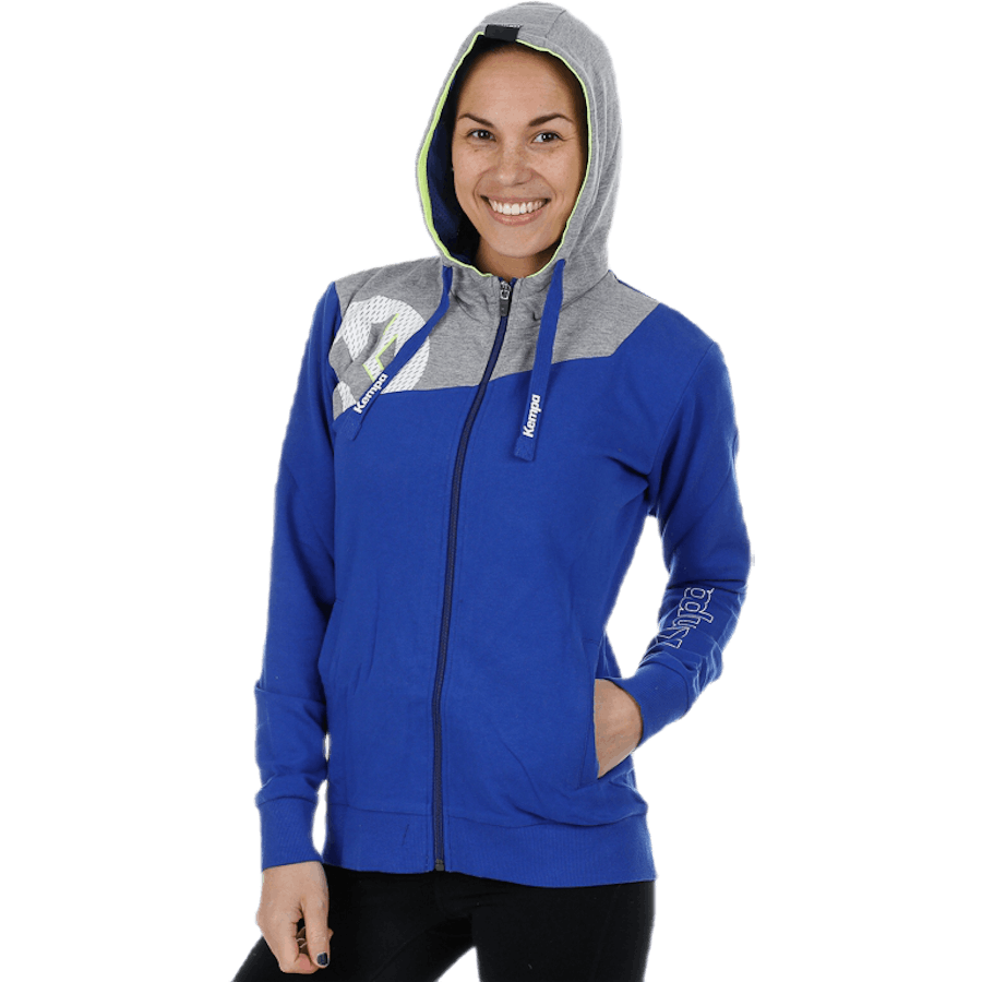 Core 2.0 Hood Jacket W Blau/Grau