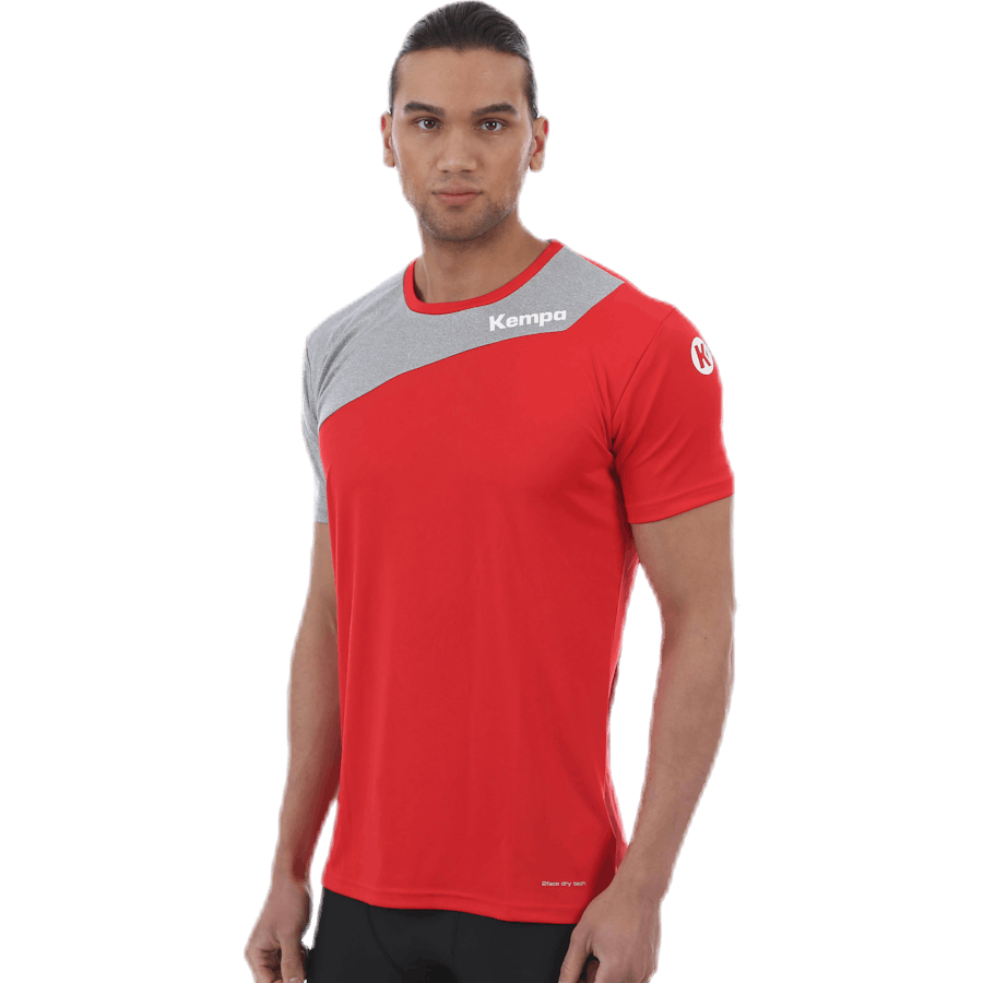 Core 2.0 Shirt Grau/Rot