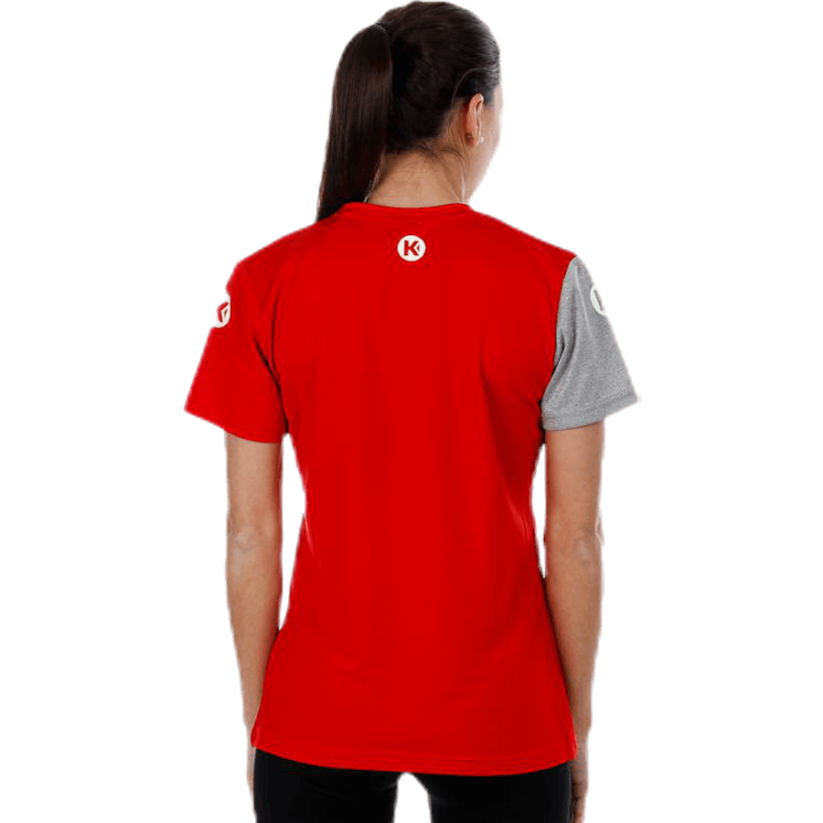 Core 2.0 Shirt W Grau/Rot