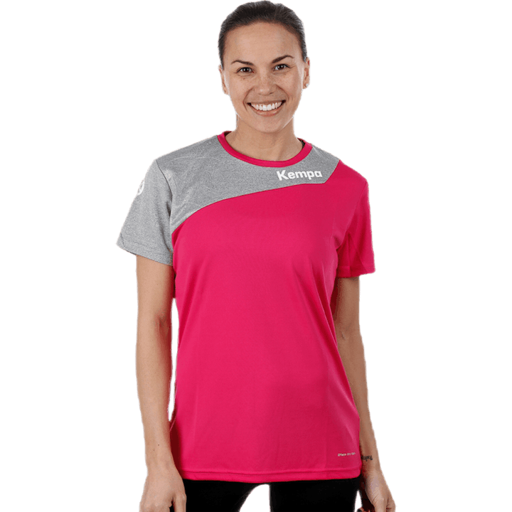 Core 2.0 Shirt W Pink/Grey