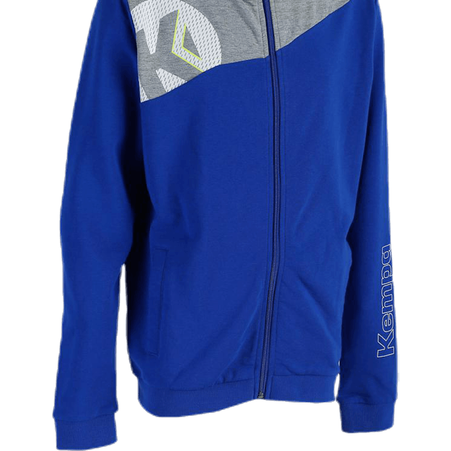 Core 2.0 Hood Jacket Junior Blau/Grau