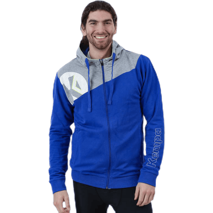 Core 2.0 Hood Jacket Blau/Grau