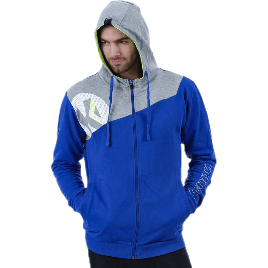 Core 2.0 Hood Jacket Blau/Grau