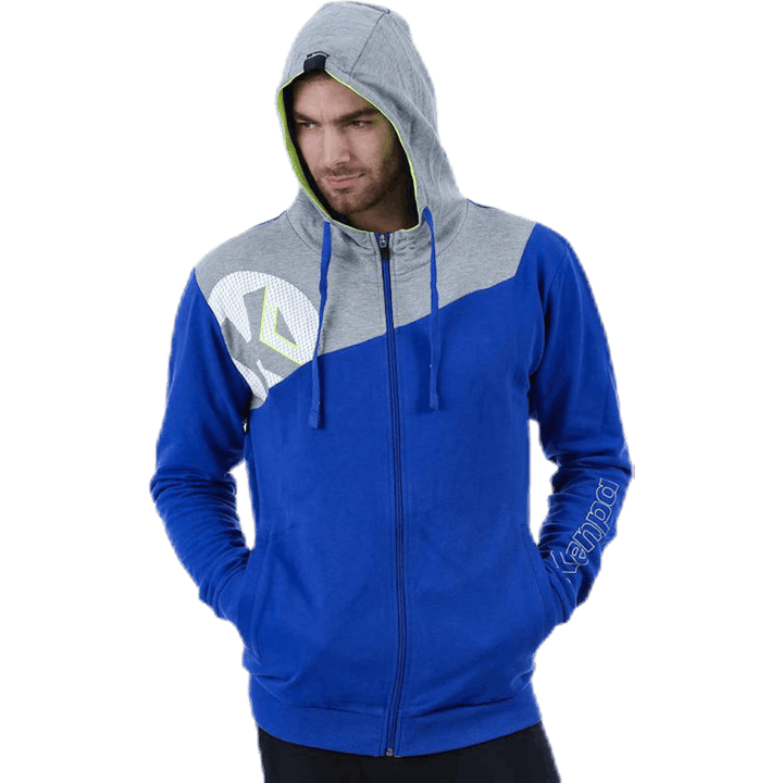 Core 2.0 Hood Jacket Blau/Grau