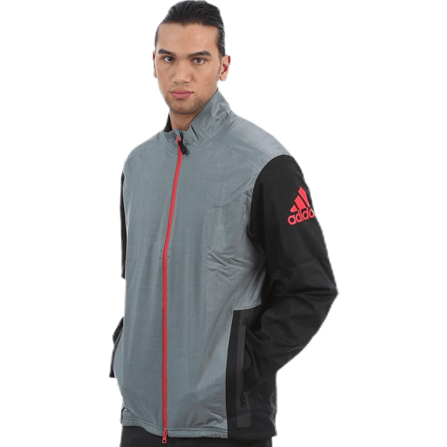 Climaproof Heathered Jacket Black/Grey