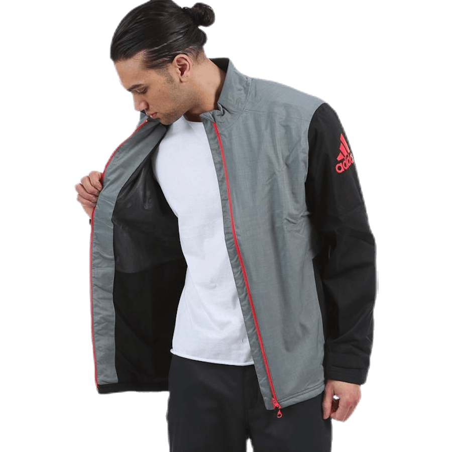 Climaproof Heathered Jacket Black/Grey