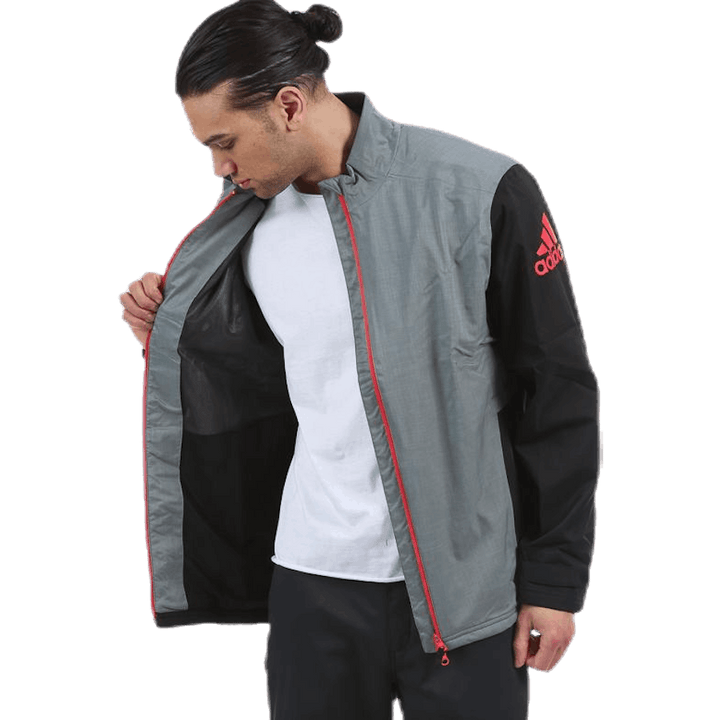Climaproof Heathered Jacket Black/Grey