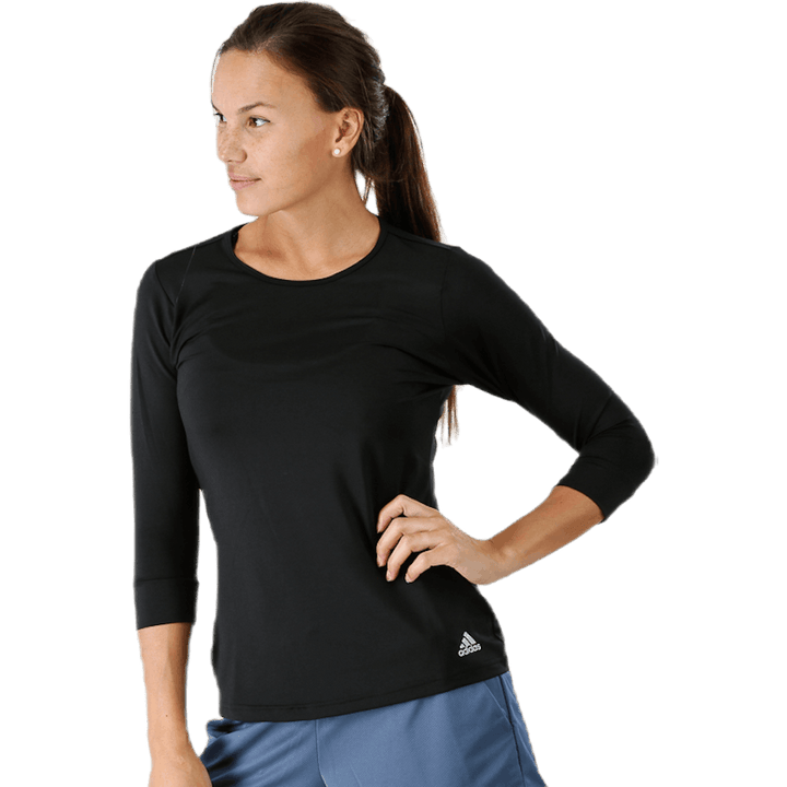 Advantage 3/4 Ärmel Tee Schwarz