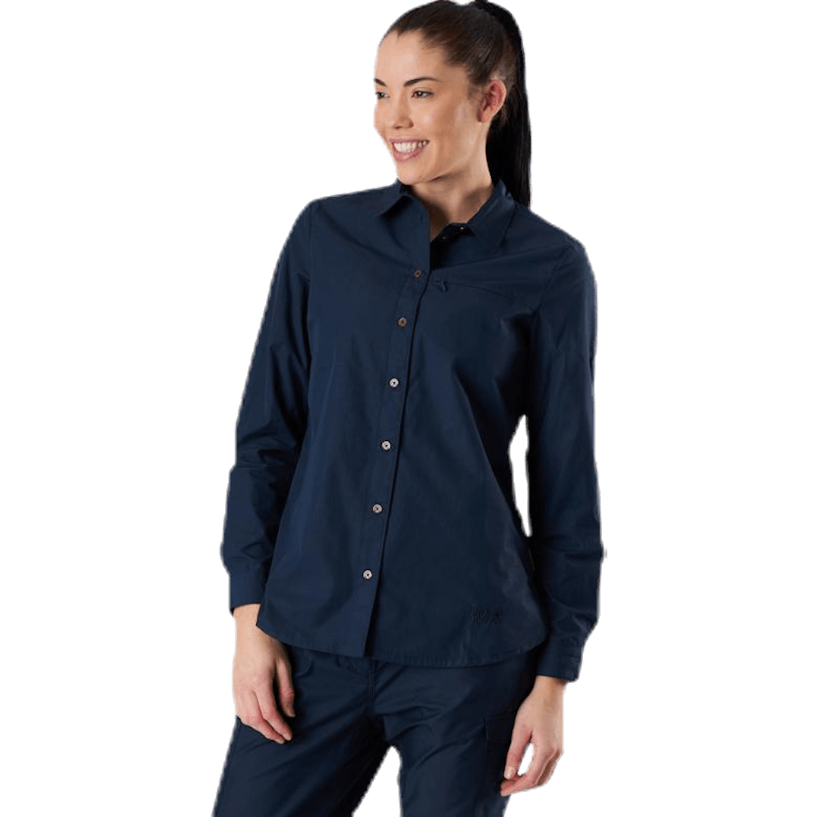 Lakeside Roll-Up Hemd Blau