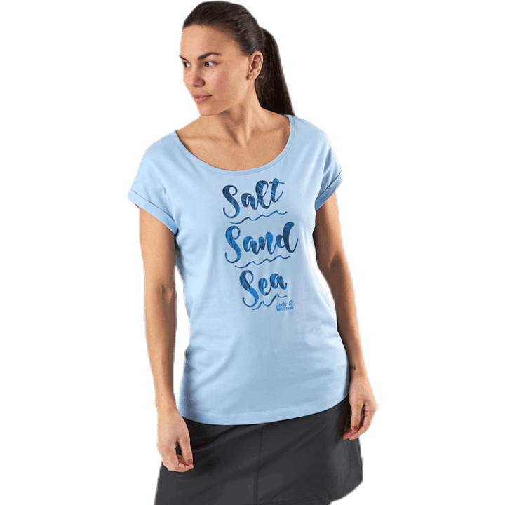 Salz Sand Meer Tee Blau