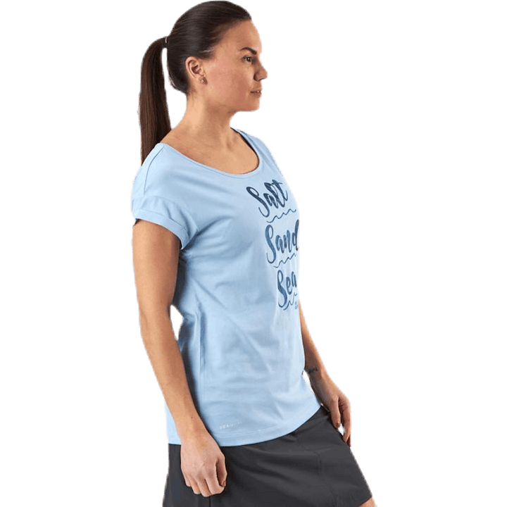Salz Sand Meer Tee Blau