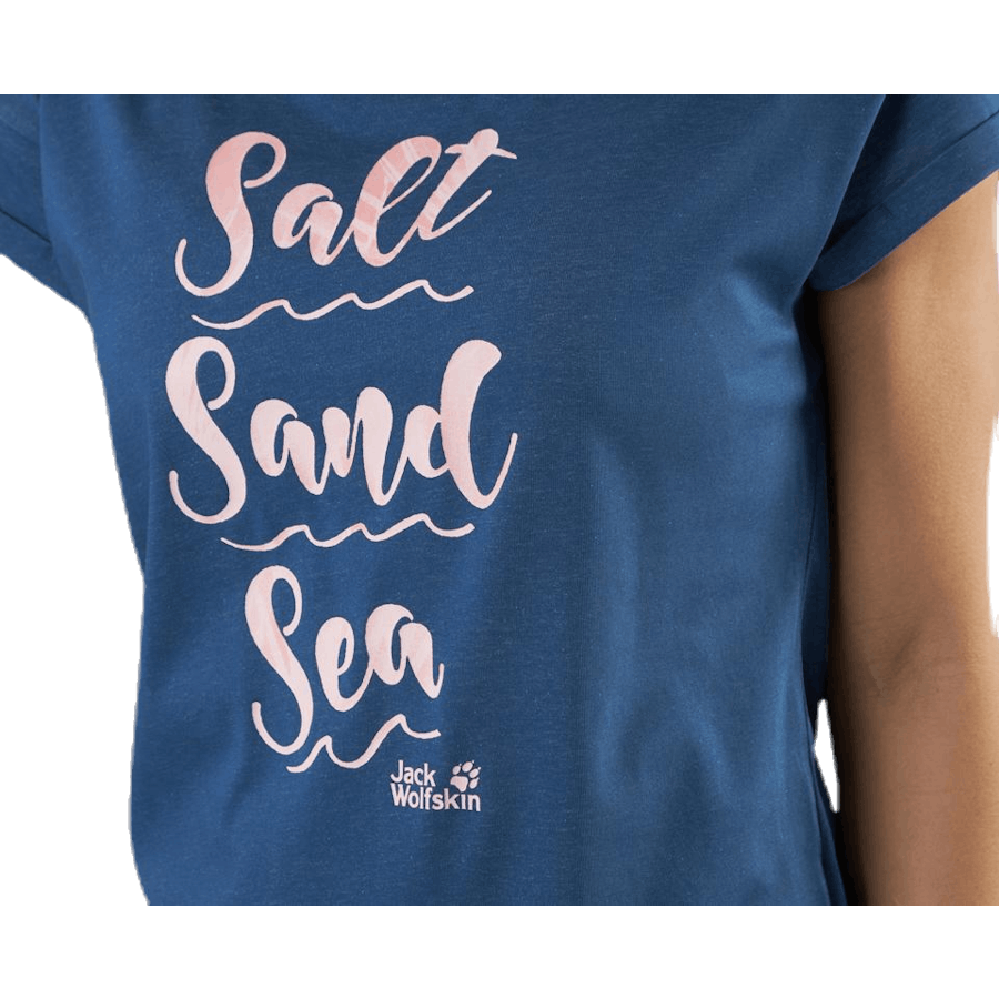 T-shirt bleu Salt Sand Sea