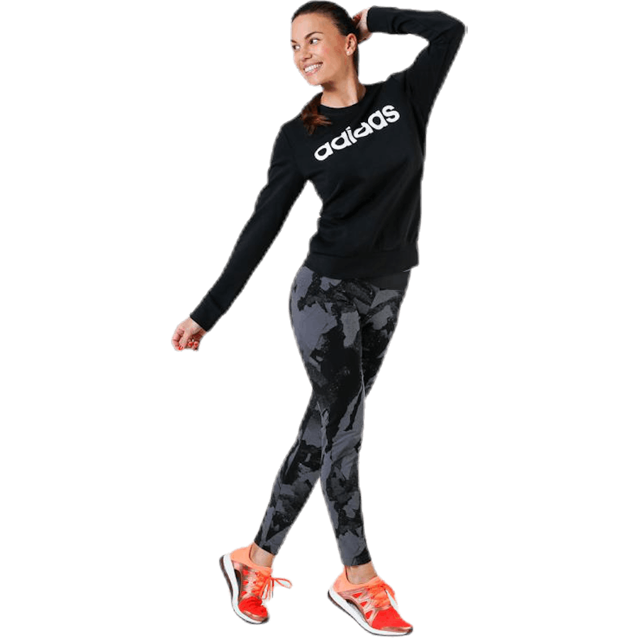 Essentials Linearer Rundhalsausschnitt Schwarz / Weiß