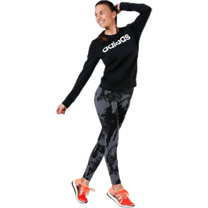 Essentials Linearer Rundhalsausschnitt Schwarz / Weiß