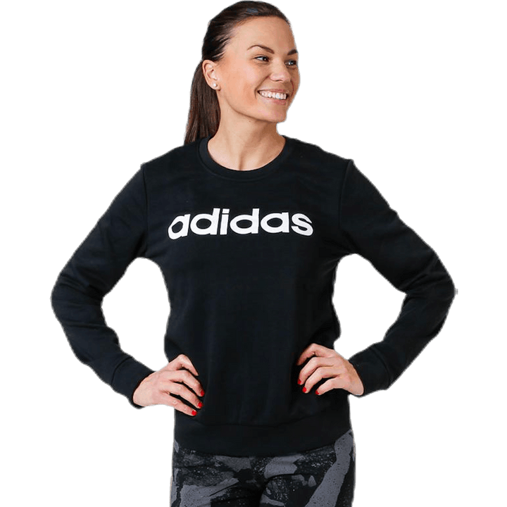 Essentials Linearer Rundhalsausschnitt Schwarz / Weiß