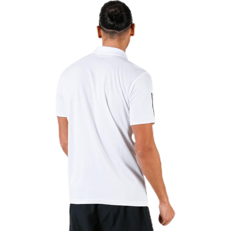 Klubová polokošeľa s 3 prúžkami M White