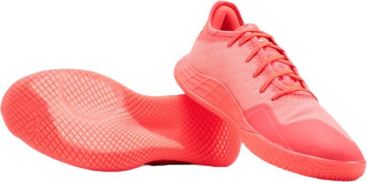 Chaussures de handball Adizero Fast Court Tokyo Rose signal / Noir noyau / Cuivre métallisé