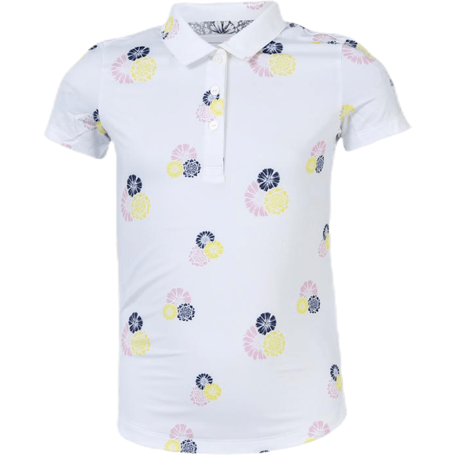 Mädchen Blossom Polo Weiß