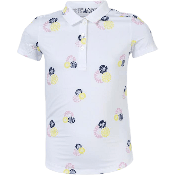Mädchen Blossom Polo Weiß