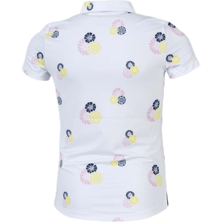 Mädchen Blossom Polo Weiß