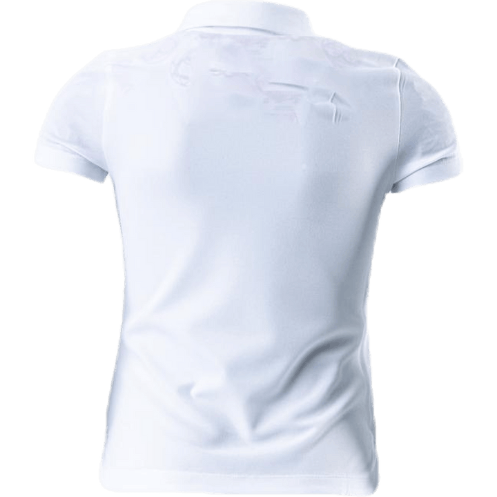 Mädchen Essential Polo Weiß