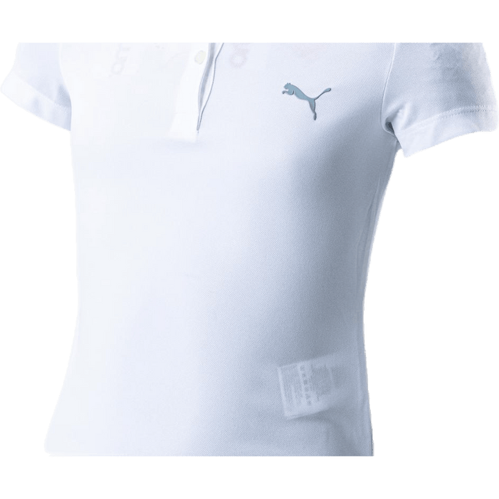 Mädchen Essential Polo Weiß