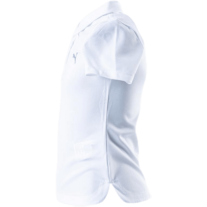 Mädchen Essential Polo Weiß