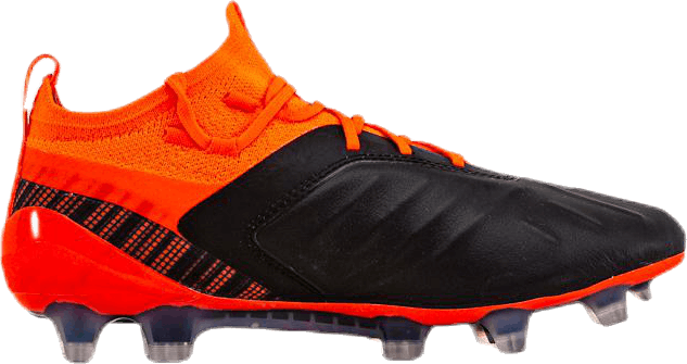 Puma One 5.1 FG/AG Junior Svart/Röd