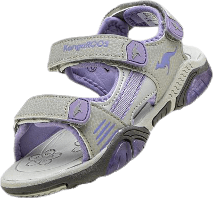 Sandalenglanz Lila/Grau