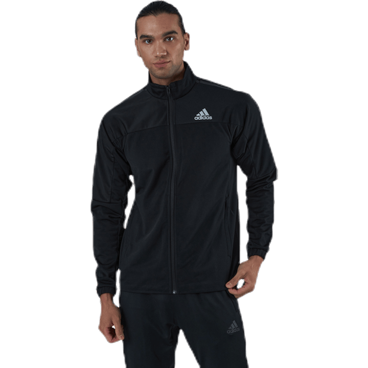 3 Stripes Knit Jacket Black
