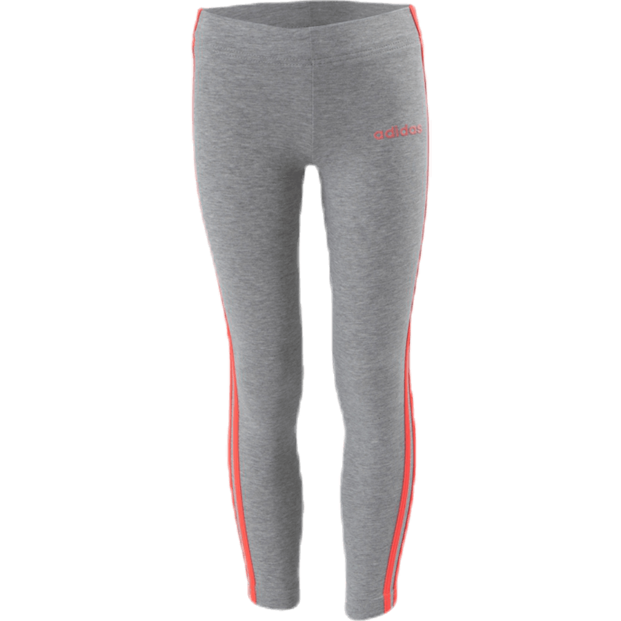 Essential 3-Streifen-Strumpfhose Jugend Rosa/Grau