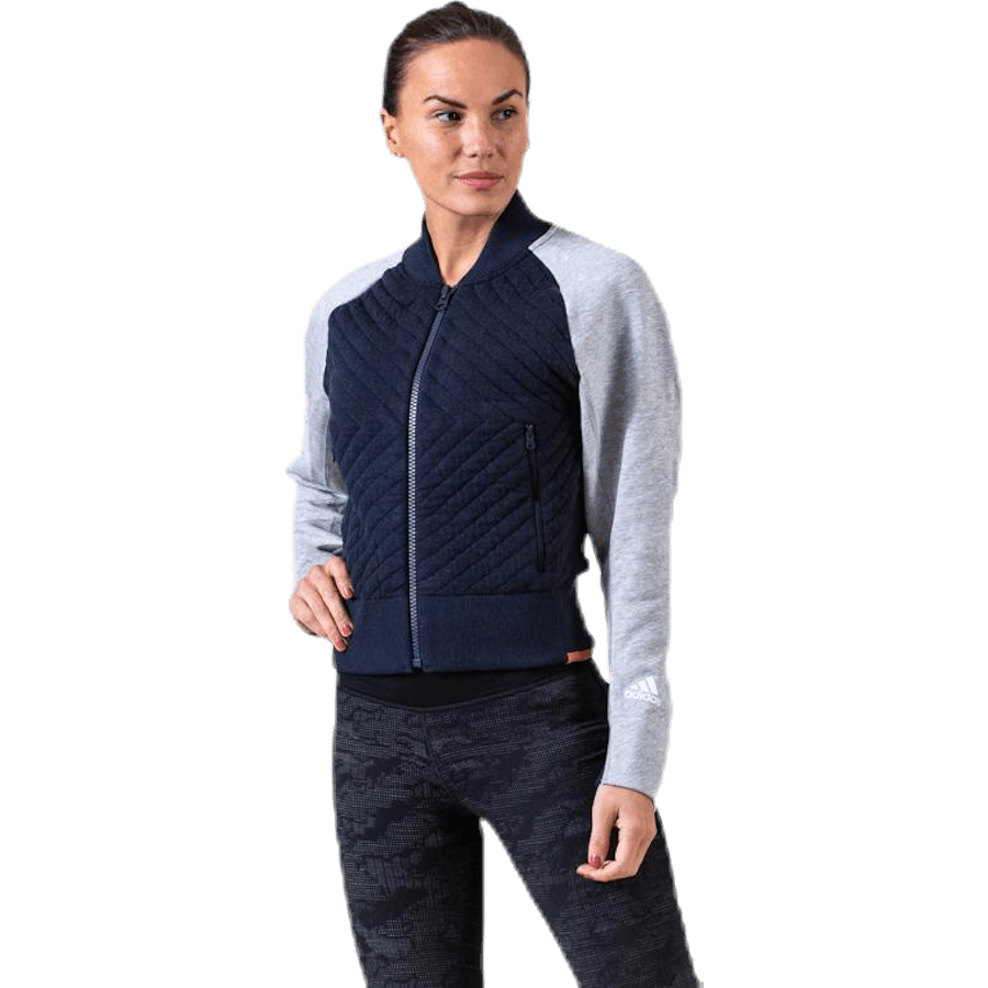 W VRCT JKT HB Blau/Grau