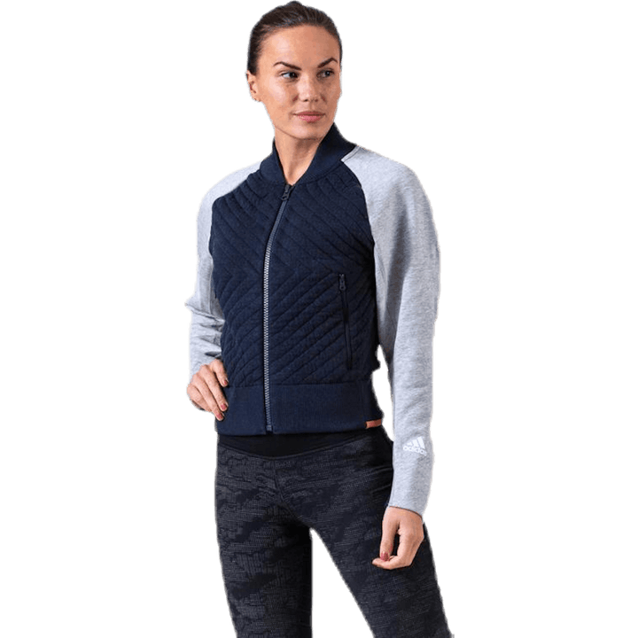 W VRCT JKT HB Blau/Grau