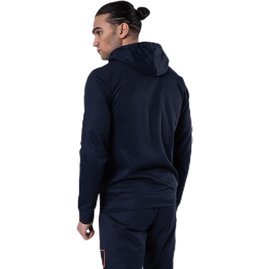 Sweat à capuche Aac Fz noir/rouge